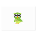 Owl Card business cards