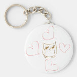 Owl Doodle Key Chains