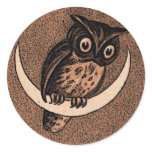 Owl Envelope Seal stickers