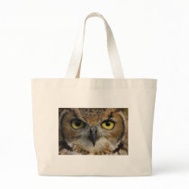 Owl Eyes Canvas Bag