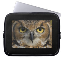 Owl Eyes Laptop Computer Sleeves
