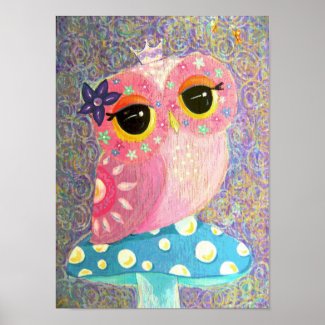Owl Fairy Princess print Owl Fairy Princess print