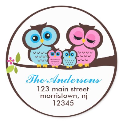 Family Address Labels