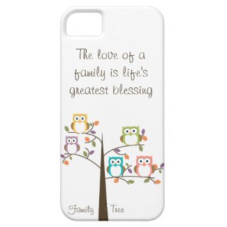 Owl Family Tree and Quote