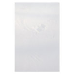 Owl feather imprint in the snow personalized stationery