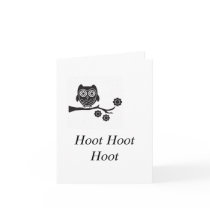 Owl Greeting Card