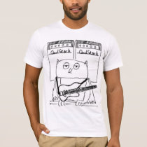 owl guitar t-shirts