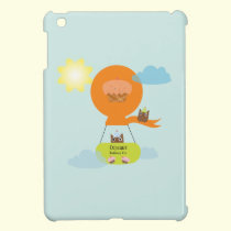 Owl & Hot Air Balloon {Mini iPad Case} ipad mini cases