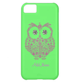 OWL I Phone 5 Case  BLING iPhone 5C Cases