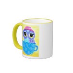 Owl In A Teacup Coffee Mugs