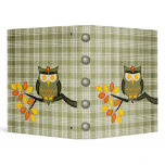 Owl in a tree Binder
