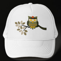 Owl in a tree Hat