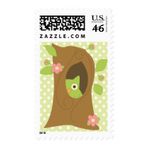 Owl in a Tree postage by candystore Owl in a Tree postage