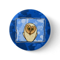 owl in blue buttons