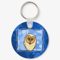 owl in blue keychains