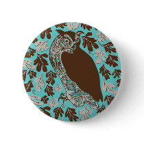 Owl in the Oak Button