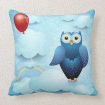 Owl in the sky pillows