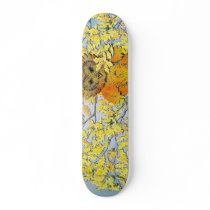 owl in tree skateboard