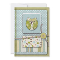 Owl Invitation