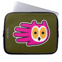 Owl laptop sleeve