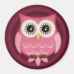 Owl Locker Magnets, Refrigerator Back to school