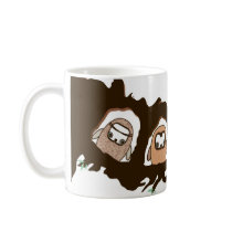 Owl Log mugs by Butchertwin Owl Log mugs