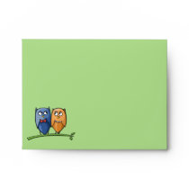 Owl Love A2 Note Card Envelope envelopes