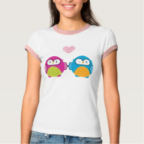 OWL LOVE :: bright girl + boy t-shirts