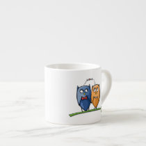 Owl Love Espresso Mug mugs
