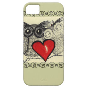 Owl Love - iPhone 5 Case