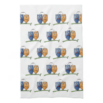 Owl Love Kitchen Towel kitchen towels