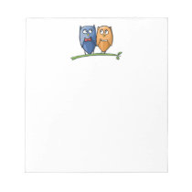 Owl Love Notepad notepads