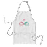 OWL LOVE :: soft girl + boy Aprons