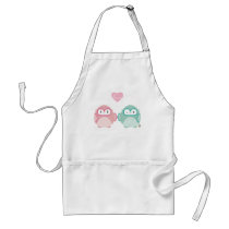 OWL LOVE :: soft girl + boy aprons by simplysweetart OWL LOVE :: soft girl + boy aprons