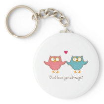 owl love you keychains
