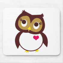 Owl Love You Mouse Pads