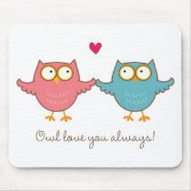 owl love you mousepads