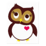 Owl Love You Postcard Owl Love You Postcard