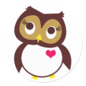 Owl Love You stickers by VelourVelvet Owl Love You stickers