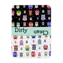 Owl Lovers Dishwasher Magnet magnets