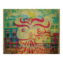 Owl Madness posters by Krissy_B Owl Madness posters