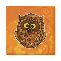 owl magnets by cfkaatje owl magnets