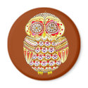 Owl magnets by thaneeyamcardle Owl magnets