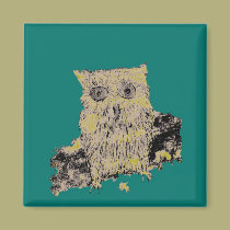 Owl Magnet magnets
