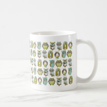 owl meeting coffee mugs