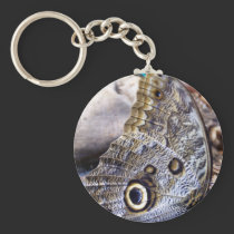 Owl Moth Keychain