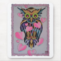 owl mousepads