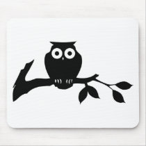 owl mouse pad