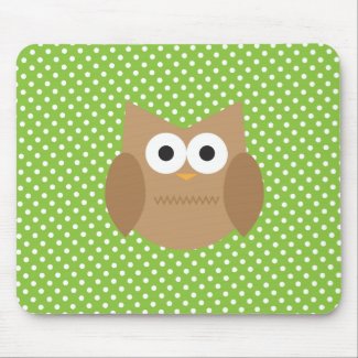Owl mousepad
