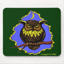 Owl mousepad design